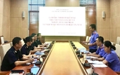 Trực tiếp kiểm sát việc tiếp nhận, giải quyết tin báo, tố giác về tội phạm tại Cục Hải quan Quảng Ninh