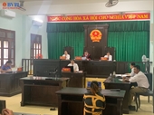 VKSND huyện Hướng Hóa phối hợp tổ chức phiên tòa hình sự trực tuyến