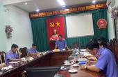 VKSND tỉnh Hậu Giang tổ chức hội nghị chuyên đề trong công tác thi hành án