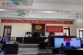 VKSND huyện Hà Trung tiếp tục tổ chức phiên tòa xét xử hình sự trực tuyến