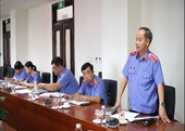 Đoàn công tác VKSND tối cao làm việc với VKSND TP Đà Nẵng