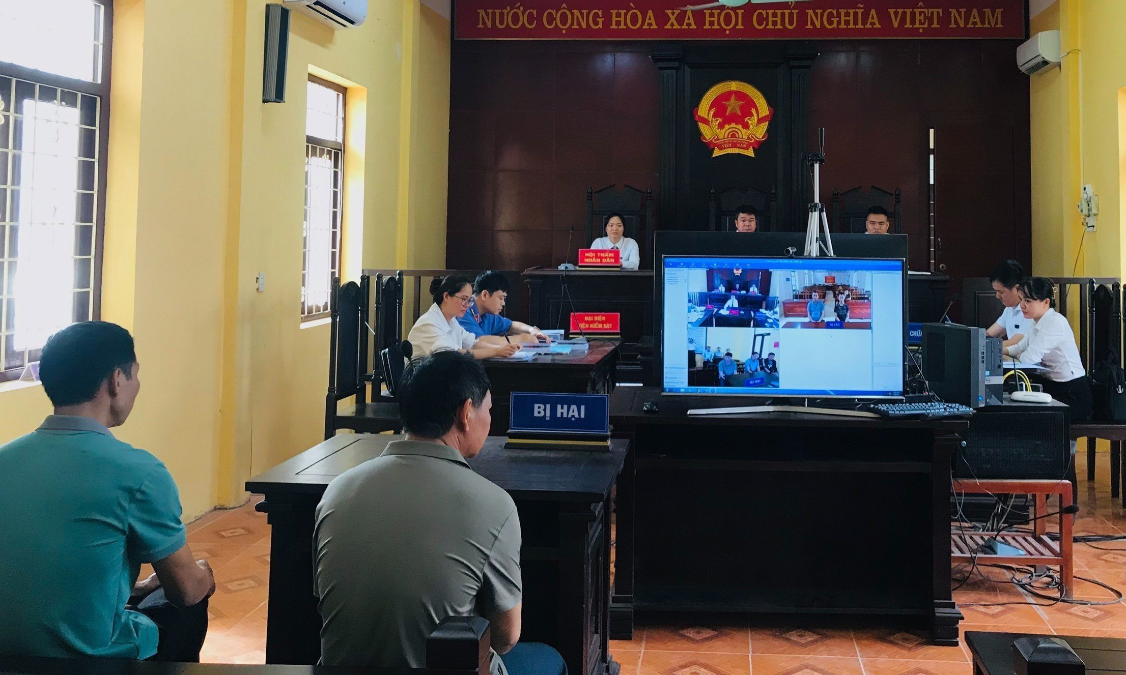 VKSND huyện Đình Lập phối hợp tổ chức phiên tòa rút kinh nghiệm