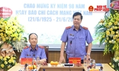 Lãnh đạo VKSND tối cao chúc mừng Báo Bảo vệ pháp luật nhân ngày Báo chí cách mạng Việt Nam