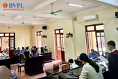 VKSND huyện Can Lộc phối hợp tổ chức phiên toà rút kinh nghiệm vụ án mua bán hàng cấm