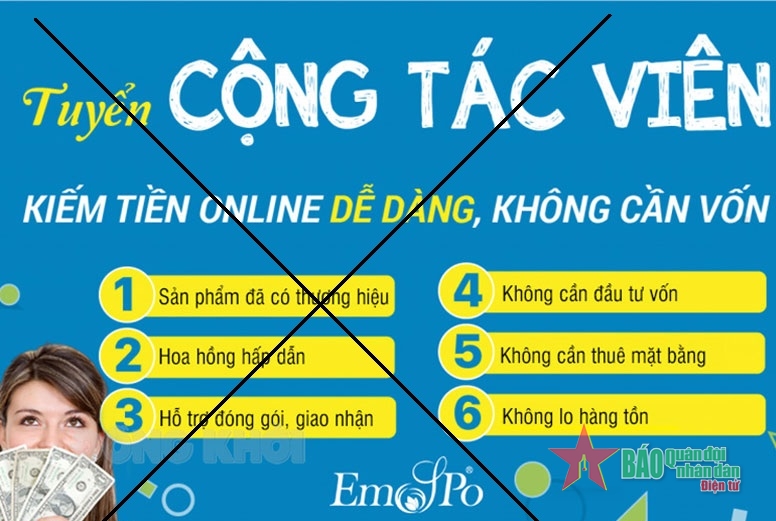 Làm cộng tác viên online, nam thanh niên bị lừa hơn 100 triệu đồng