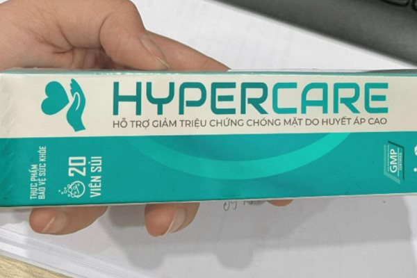 Cảnh báo viên sủi huyết áp cao Hypercare vi phạm quy định quảng cáo