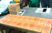 Bắt 2 đối tượng vận chuyển trái phép 34 bánh heroin từ Lào về Việt Nam