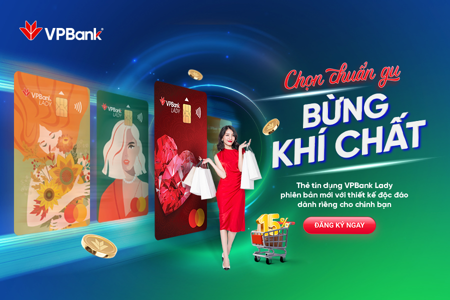 Hội chị em thỏa sức lựa chọn thẻ tín dụng theo “gu”