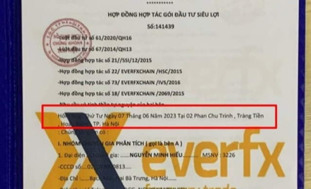 Cảnh báo mạo danh Sở Giao dịch Chứng khoán Hà Nội để lừa đảo