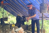 VKSND tỉnh Quảng Nam kiểm sát khám nghiệm hiện trường vụ khai thác khoáng sản trái phép
