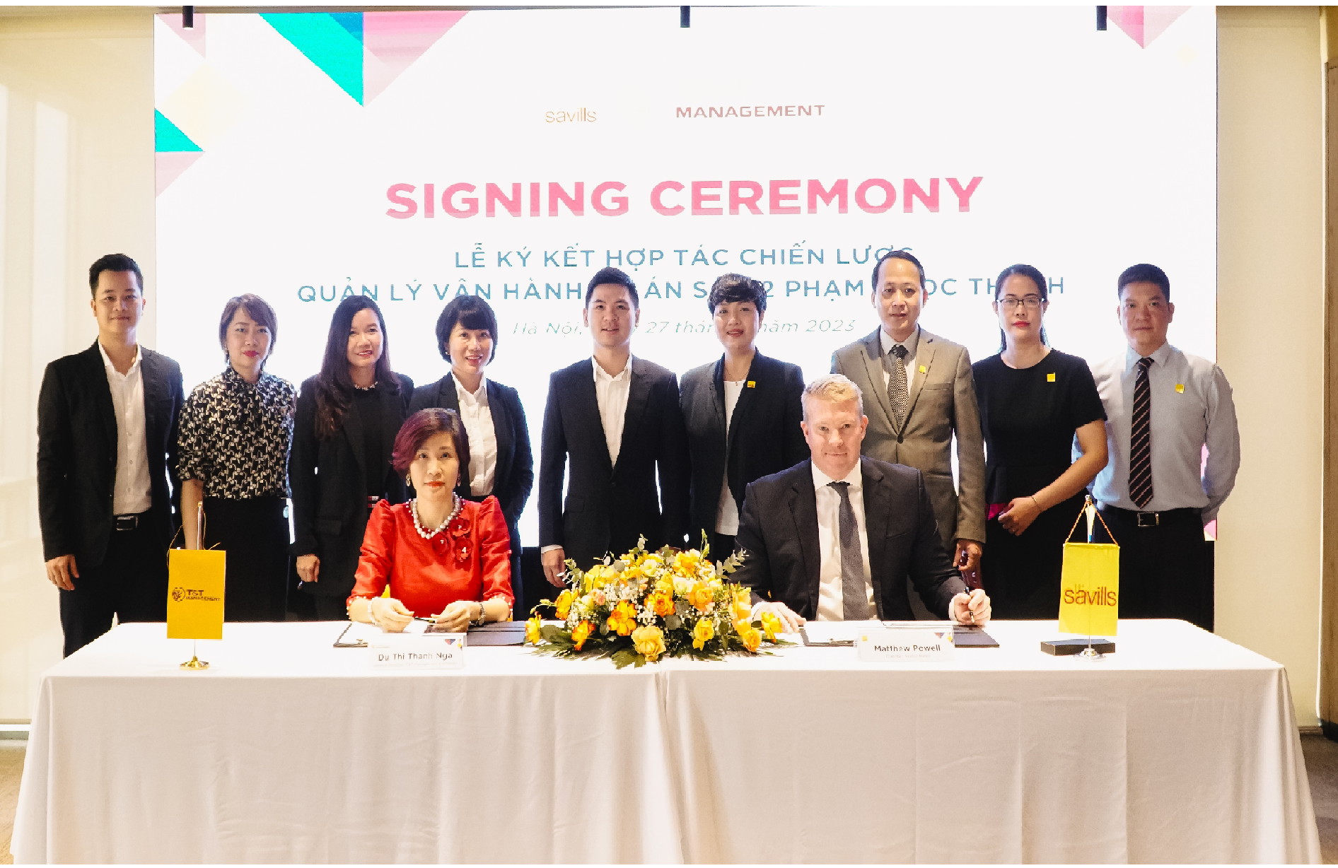 T T Group lựa chọn Savills Việt Nam quản lý vận hành dự án số 2 Phạm Ngọc Thạch