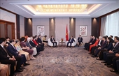 Thủ tướng Phạm Minh Chính gặp mặt các nhân sĩ hữu nghị Trung Quốc