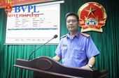 VKSND tỉnh Quảng Bình giới thiệu phần mềm tính và quản lý thời hạn tạm giữ, tạm giam
