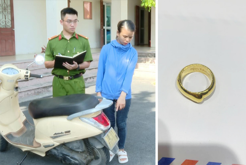 Vờ hỏi mua vàng, “nữ quái” cướp giật chiếc nhẫn 5 chỉ vàng rồi tẩu thoát