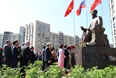 Khánh thành tượng đài Chủ tịch Hồ Chí Minh tại St Petersburg