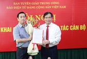 Đồng chí Nguyễn Công Dũng phụ trách Báo điện tử Đảng Cộng sản Việt Nam từ ngày 1 7