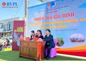 Chi đoàn VKSND huyện Bù Đăng tham gia tuyên truyền pháp luật về phòng, chống ma túy