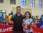 HCV đơn nữ nhóm 3 Bóng bàn Quảng Ninh bảo vệ thành công ngôi vô địch