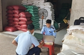 Tạm giữ 52 tấn gạo nhập khẩu từ Ấn Độ vi phạm