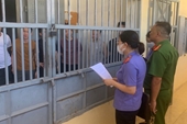 Trực tiếp kiểm sát công tác tạm giữ, tạm giam tại Công an huyện Vĩnh Lộc