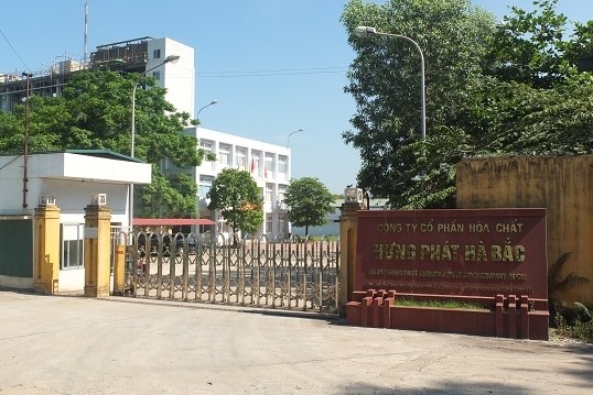 Xử phạt, buộc Công ty cổ phần Hóa chất Hưng Phát Hà Bắc nộp 12,5 tỉ đồng