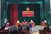 VKSND thị xã Duy Tiên tăng cường phối hợp tổ chức các phiên tòa xét xử lưu động
