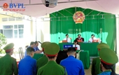 Phối hợp tổ chức phiên tòa lưu động rút kinh nghiệm tại huyện Mỹ Tú, tỉnh Sóc Trăng