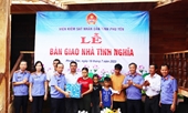 VKSND tỉnh Phú Yên trao nhà tình nghĩa tặng người dân có hoàn cảnh khó khăn