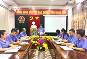 VKSND tỉnh Hà Tĩnh kiểm tra công tác nghiệp vụ tại VKSND huyện Thạch Hà
