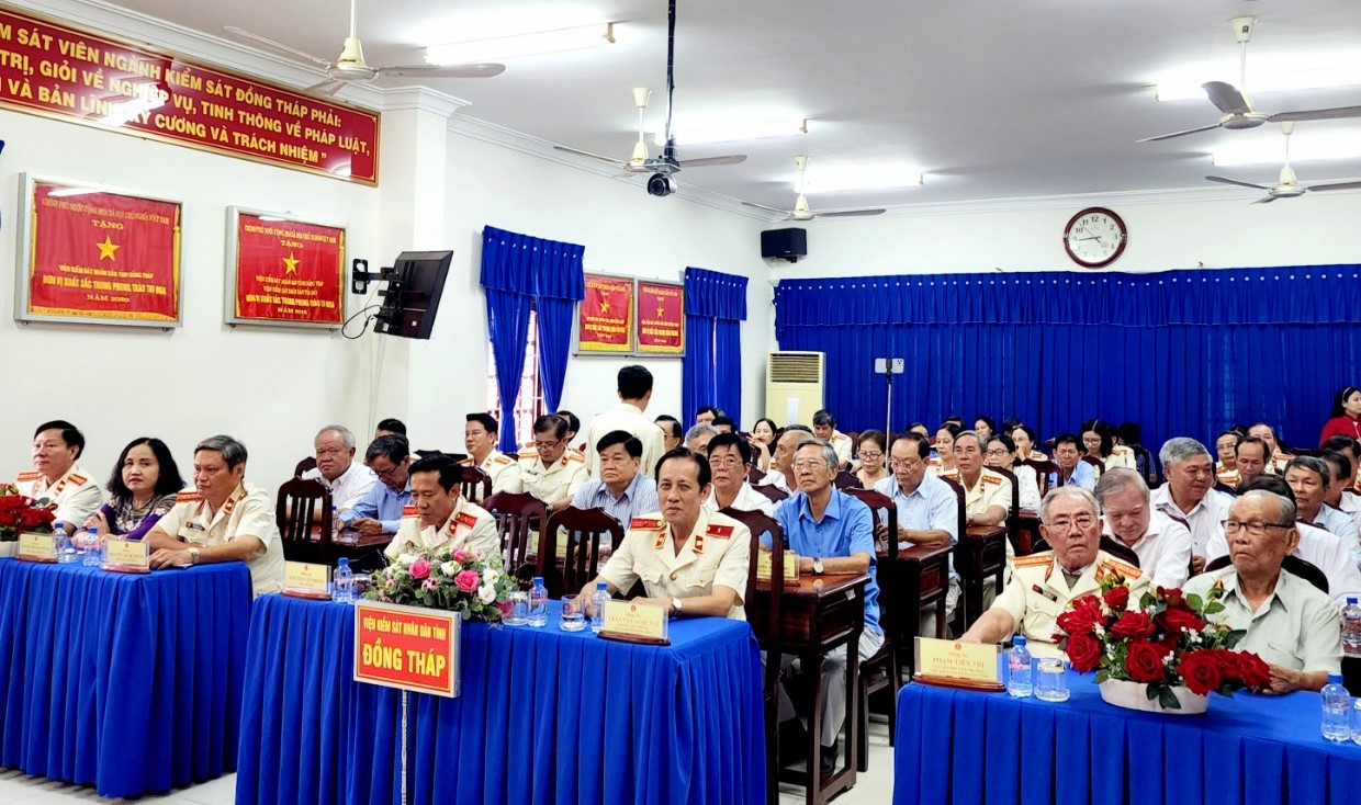 VKSND tỉnh Đồng Tháp tổ chức Lễ kỷ niệm 63 năm thành lập ngành Kiểm sát nhân dân