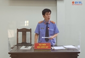 VKSND quận Bình Tân tổ chức phiên tòa rút kinh nghiệm bằng hình thức trực tuyến