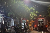 Kịp thời giải cứu 6 người mắc kẹt trong đám cháy