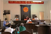 VKSND huyện M’Đrắk phối hợp xét xử 2 vụ án hình sự, dân sự