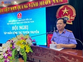 Tập huấn công tác tuyên truyền tại VKSND tỉnh Hà Nam