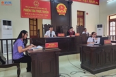 VKSND huyện Triệu Sơn phối hợp xét xử trực tuyến 5 vụ án hình sự