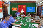 Kiểm tra công tác phối hợp liên ngành giữa Viện kiểm sát và THADS tại huyện Phù Cát và Vĩnh Thạnh