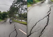 Đã tìm ra nguyên nhân gây sụt lún, nứt kéo dài trên đường Hồ Chí Minh ở Đắk Nông
