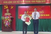 Phó Trưởng ban Nội chính Tỉnh ủy Nghệ An làm Bí thư Huyện ủy Con Cuông