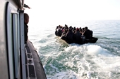 Thêm một thảm kịch đắm thuyền di cư trên biển Địa Trung Hải, 41 người thiệt mạng