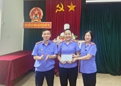VKSND huyện Đức Thọ tham gia ngày hội hiến máu tình nguyện