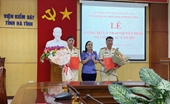 VKSND tỉnh Hà Tĩnh công bố và trao quyết định bổ nhiệm chức vụ Trưởng phòng 8 và Chánh Thanh tra