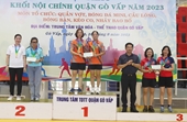 Hơn 200 vận động viên tham gia hội thao khối Nội chính quận Gò Vấp