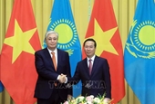 Thông cáo báo chí chung về kết quả chuyến thăm Việt Nam của Tổng thống Kazakhstan
