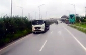 Đi ngược chiều trên cao tốc Hà Nội - Bắc Giang, nam tài xế nhận “kết đắng”