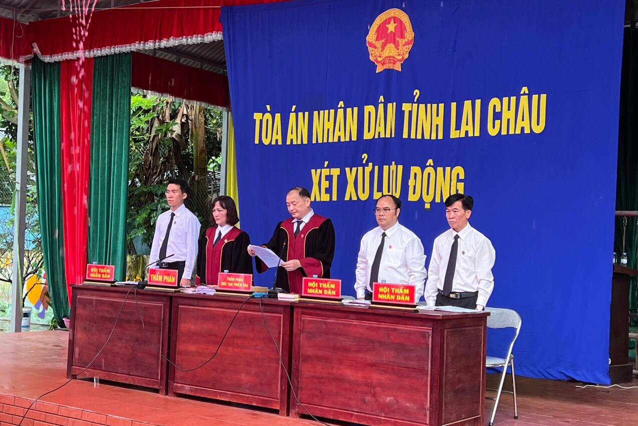 Tuyên án tử hình bị cáo giết người, cướp tài sản trên đồi cao su ở Lai Châu