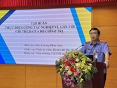 VKSND tỉnh Quảng Ninh tập huấn thực hiện công tác nghiệp vụ gắn với Chỉ thị 26 của Bộ Chính trị