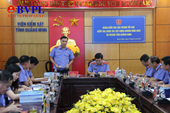 VKSND tối cao kiểm tra công tác xây dựng Ngành năm 2023 tại Quảng Ninh