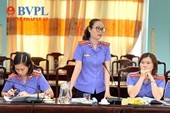 Viện trưởng VKSND tỉnh Bình Định đối thoại với đoàn viên, thanh niên đơn vị