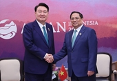 Thủ tướng Phạm Minh Chính mong muốn Hàn Quốc mở cửa hơn nữa cho hàng hóa xuất khẩu từ các nước ASEAN