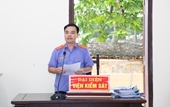VKSND huyện Hương Sơn phối hợp tổ chức phiên Tòa trực tuyến vụ án lừa đảo chiếm đoạt tài sản
